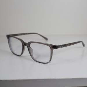 Quay Algorithm 126 COL.020 Grey/Clear Square Eyeglasses Frames 52-18-145mm